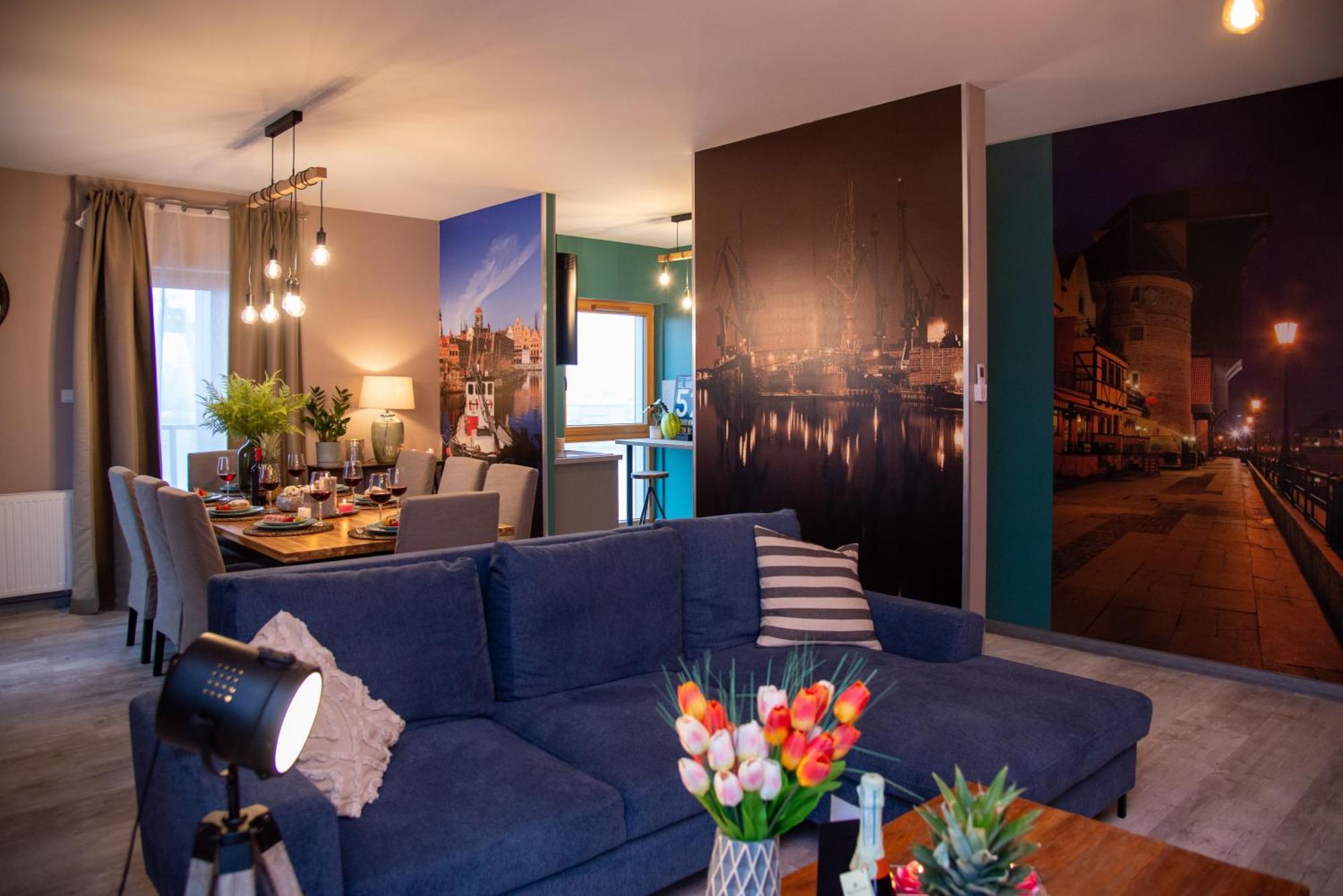 Premium 4 Rooms Apartment 그단스크 외부 사진