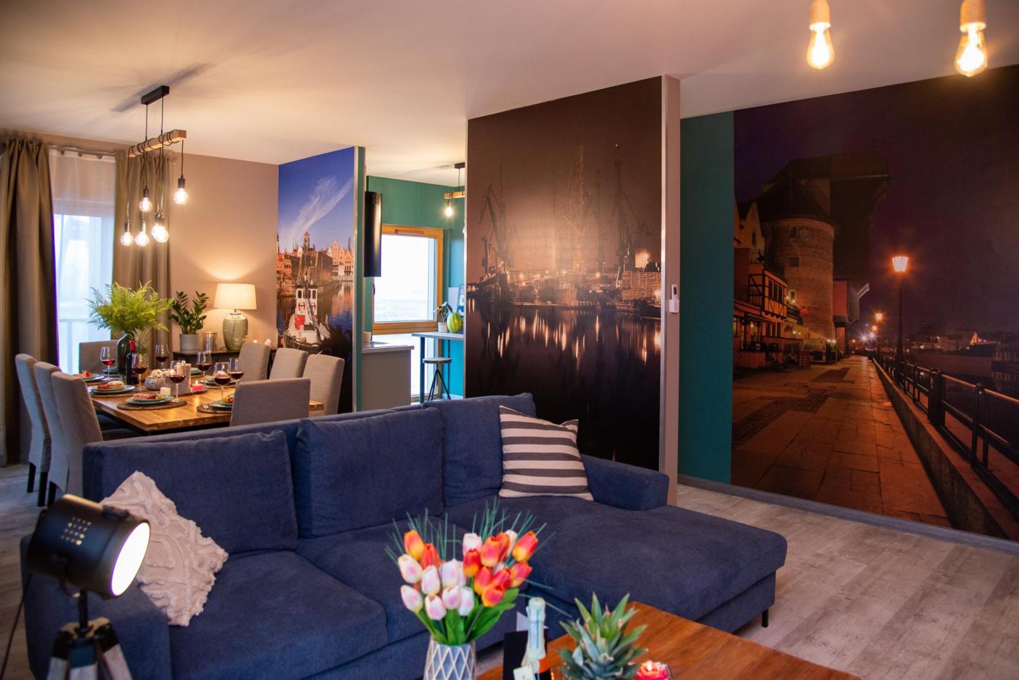 Premium 4 Rooms Apartment 그단스크 외부 사진