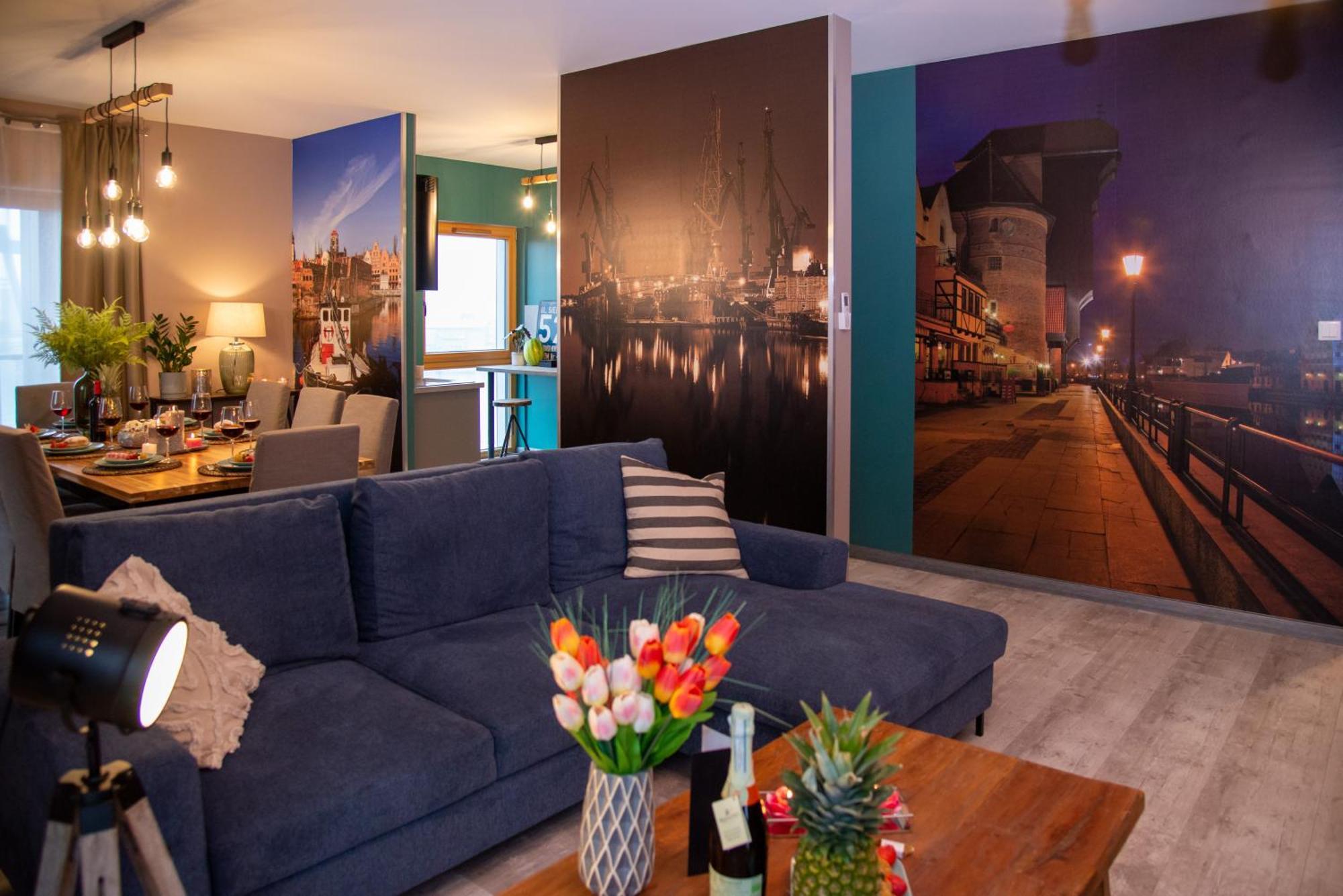 Premium 4 Rooms Apartment 그단스크 외부 사진