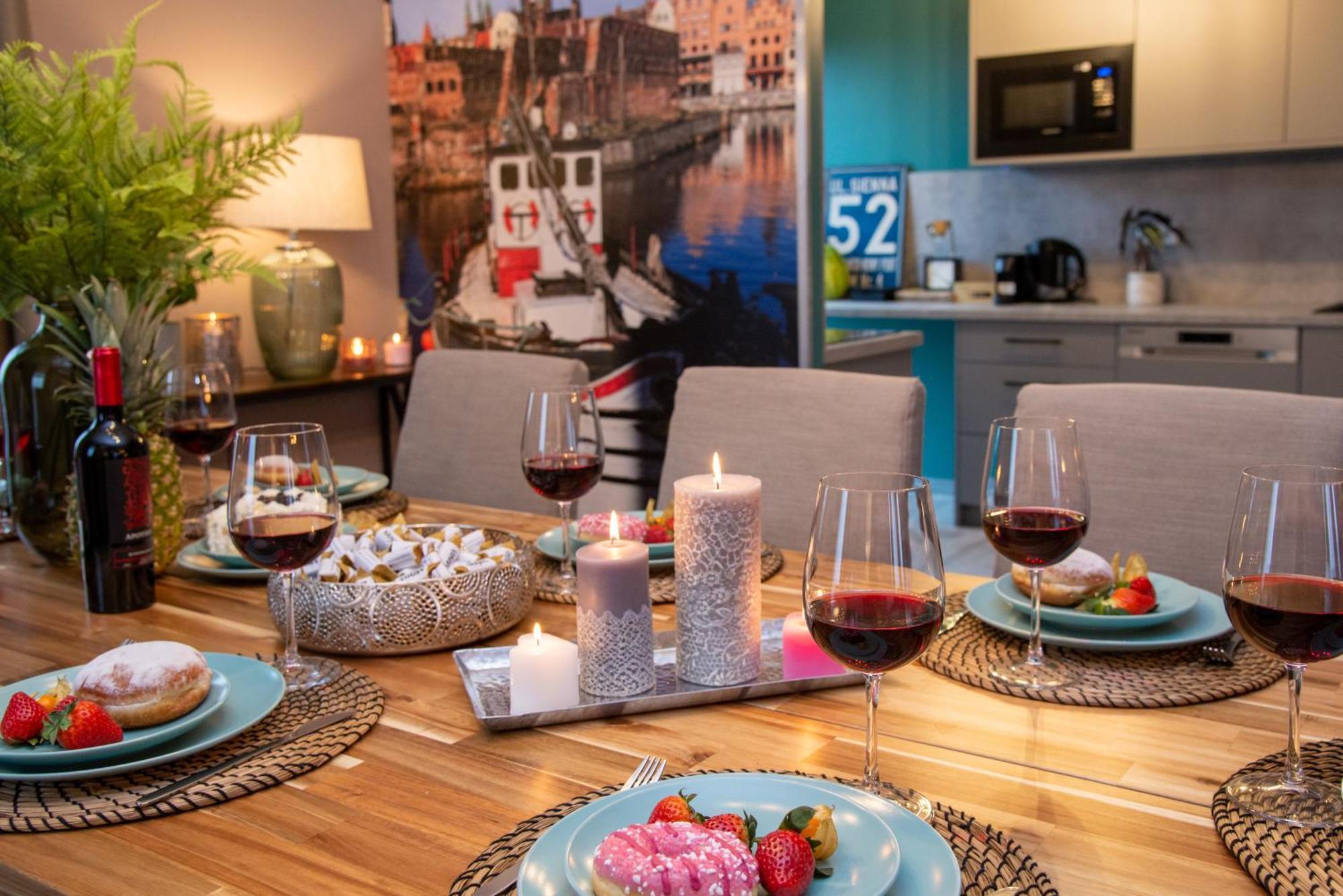 Premium 4 Rooms Apartment 그단스크 외부 사진